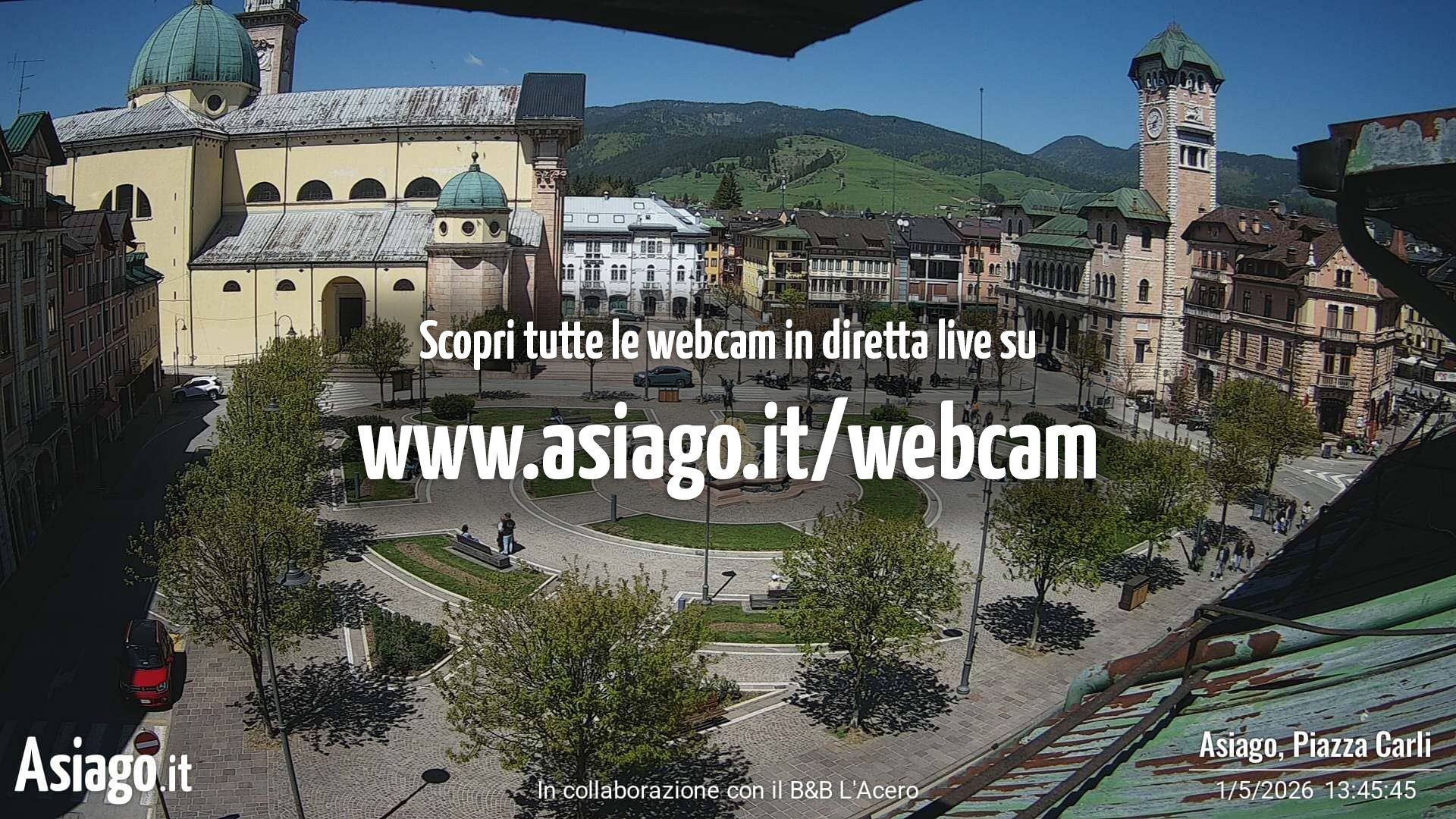 immagine della webcam nei dintorni di Campomulo: webcam Asiago