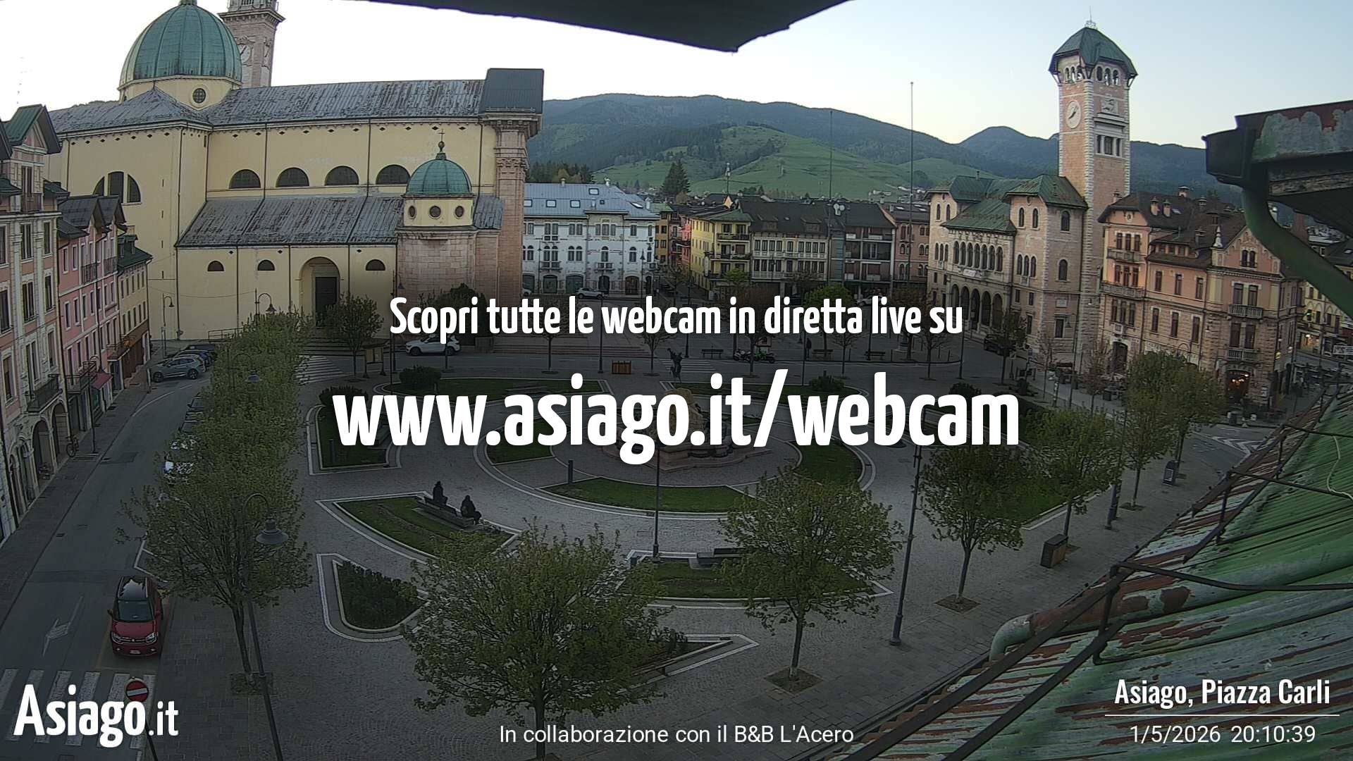 immagine della webcam nei dintorni di Borso del Grappa: webcam Asiago