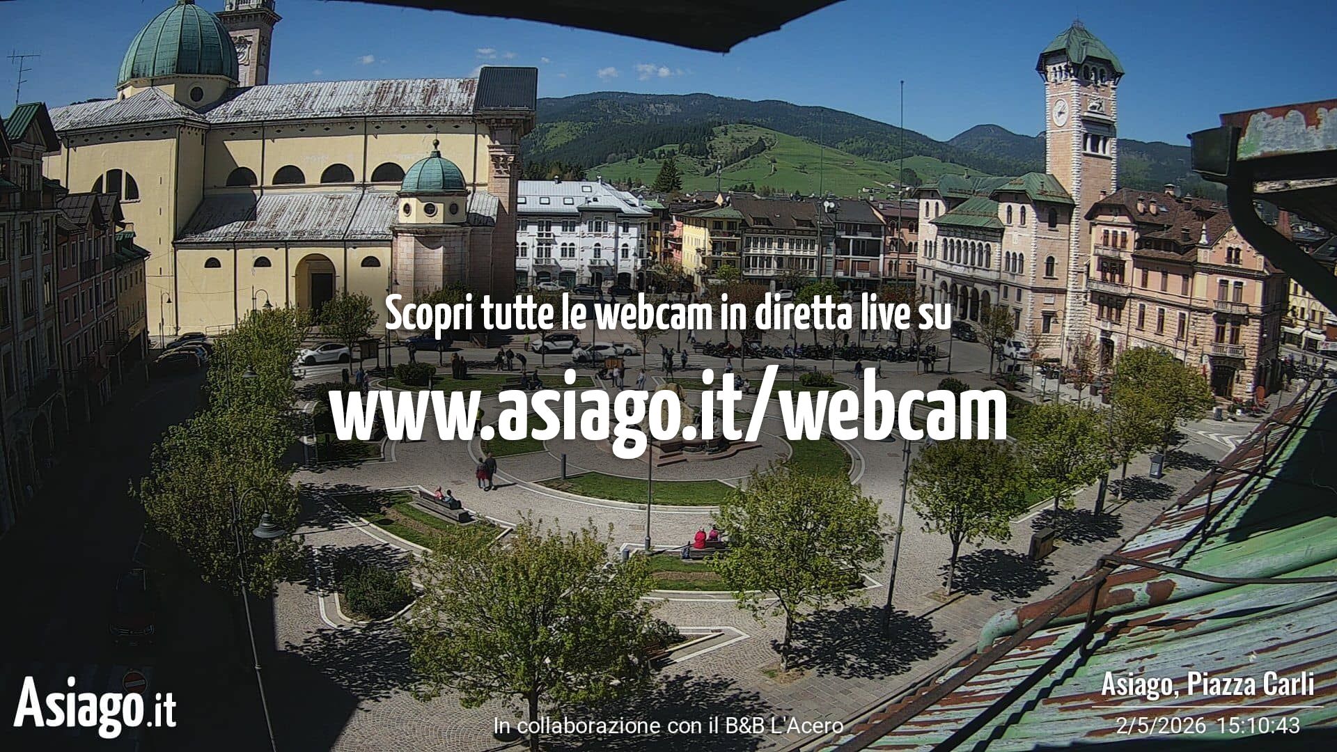 immagine della webcam nei dintorni di Lusiana: webcam Asiago