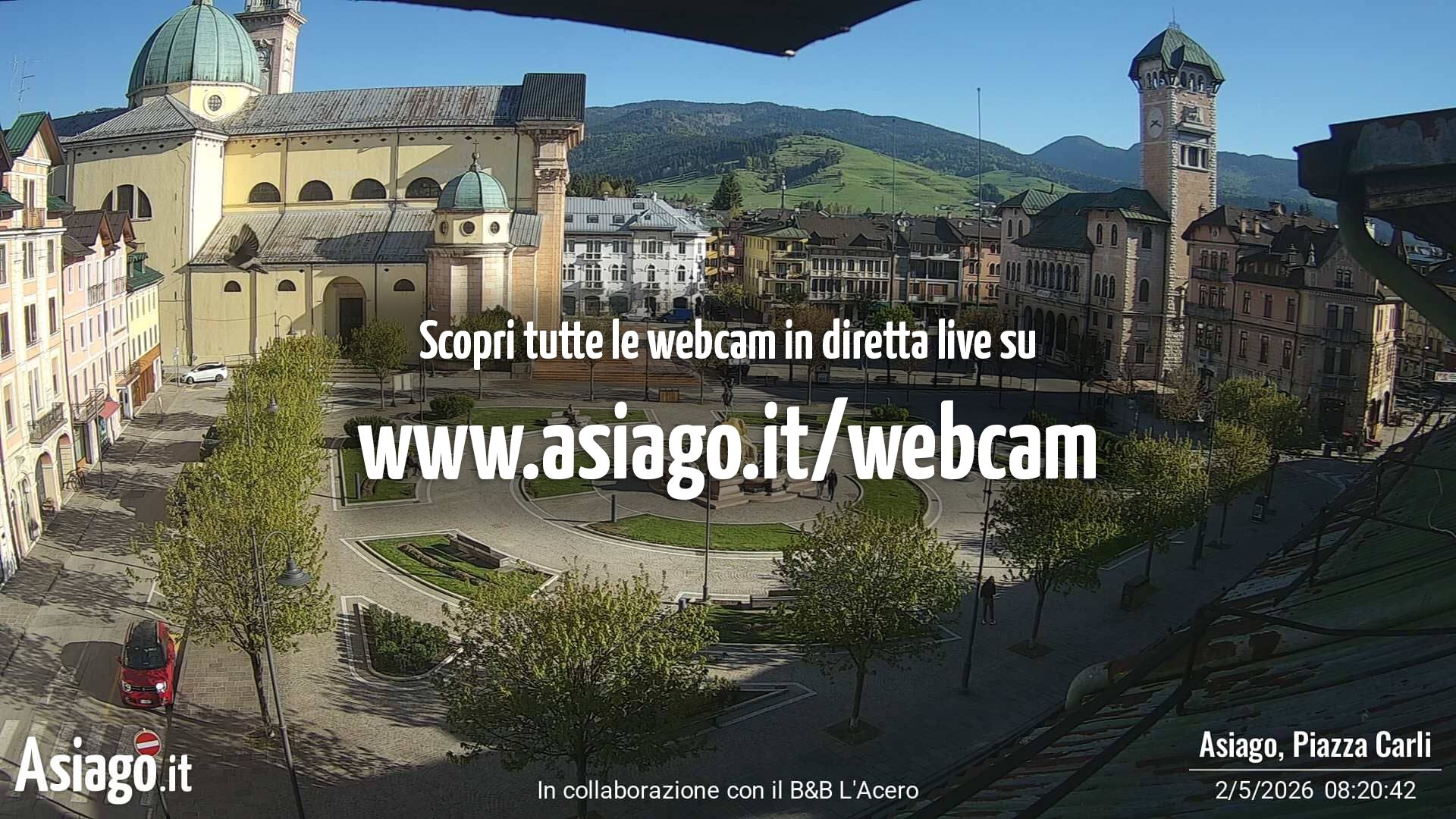 immagine della webcam nei dintorni di Lavarone: webcam Asiago