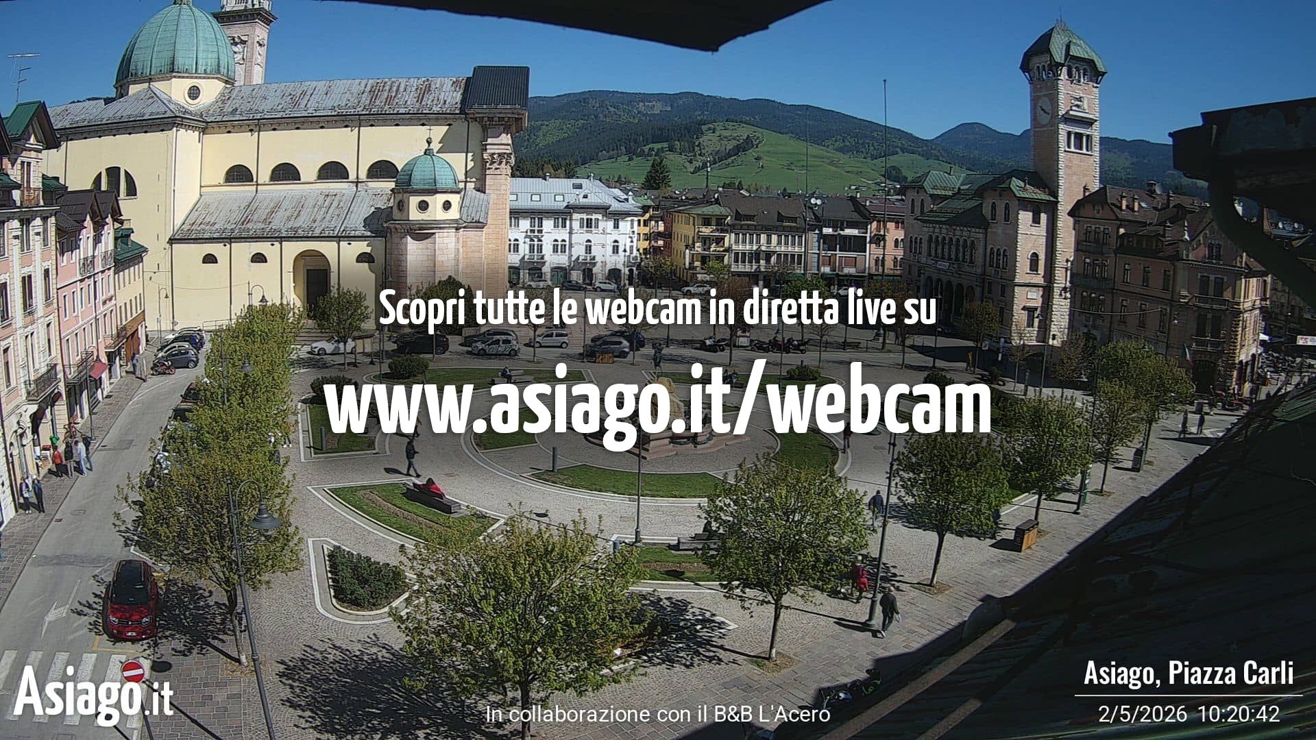immagine della webcam nei dintorni di Borso del Grappa: webcam Asiago
