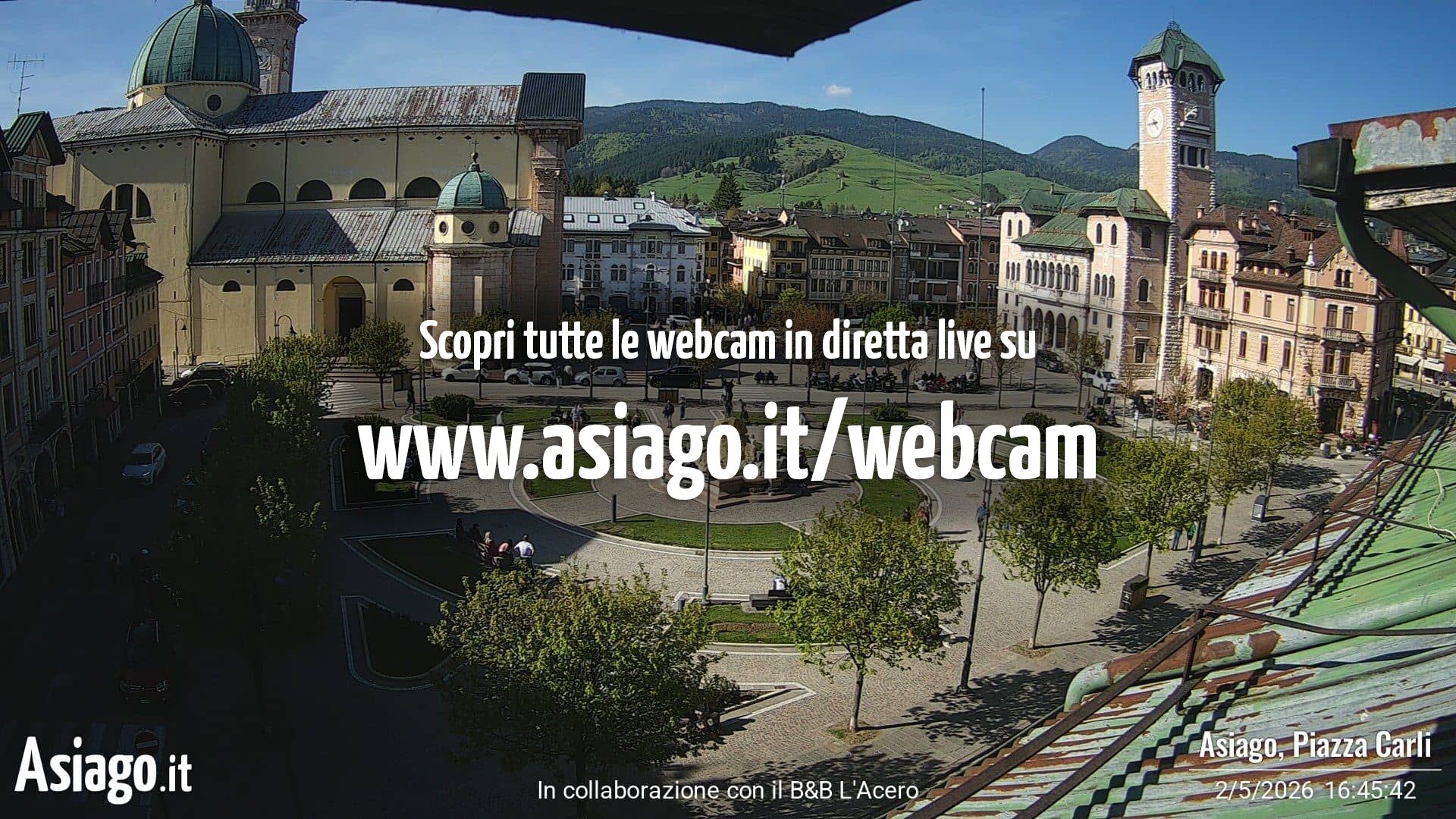 immagine della webcam nei dintorni di Cismon del Grappa: webcam Asiago