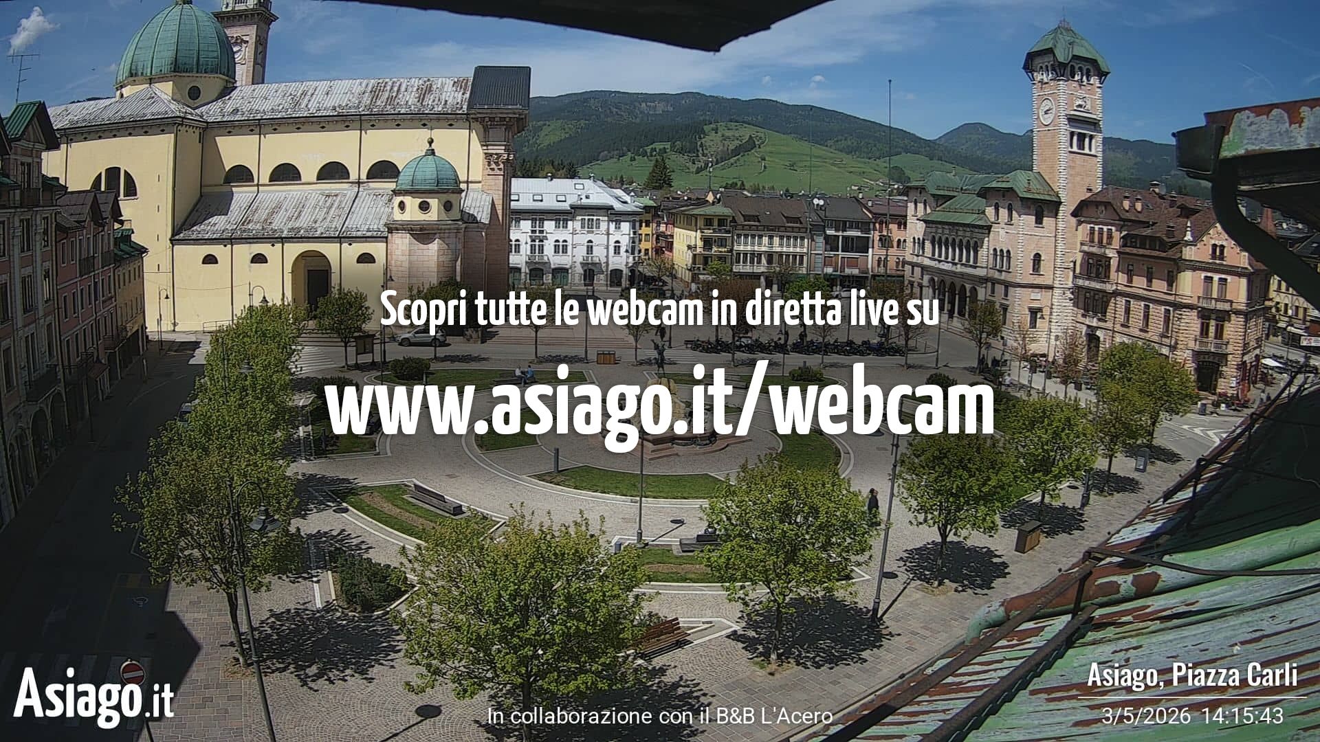 immagine della webcam nei dintorni di Cismon del Grappa: webcam Asiago