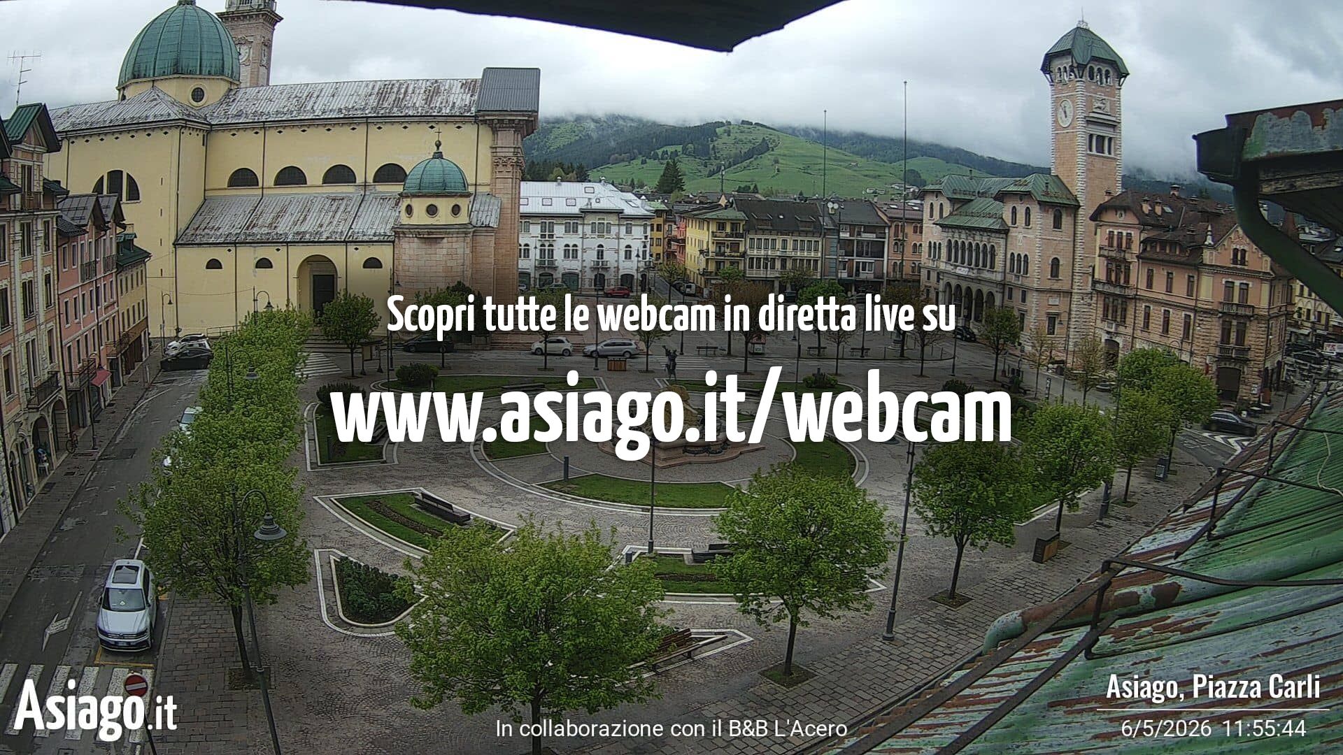 immagine della webcam nei dintorni di Castello Tesino: webcam Asiago