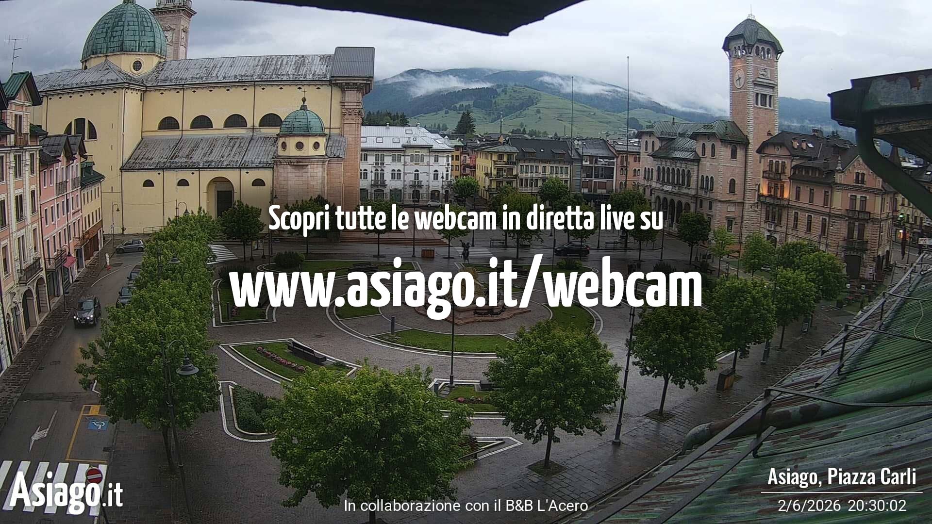 immagine della webcam nei dintorni di Tonezza del Cimone: webcam Asiago