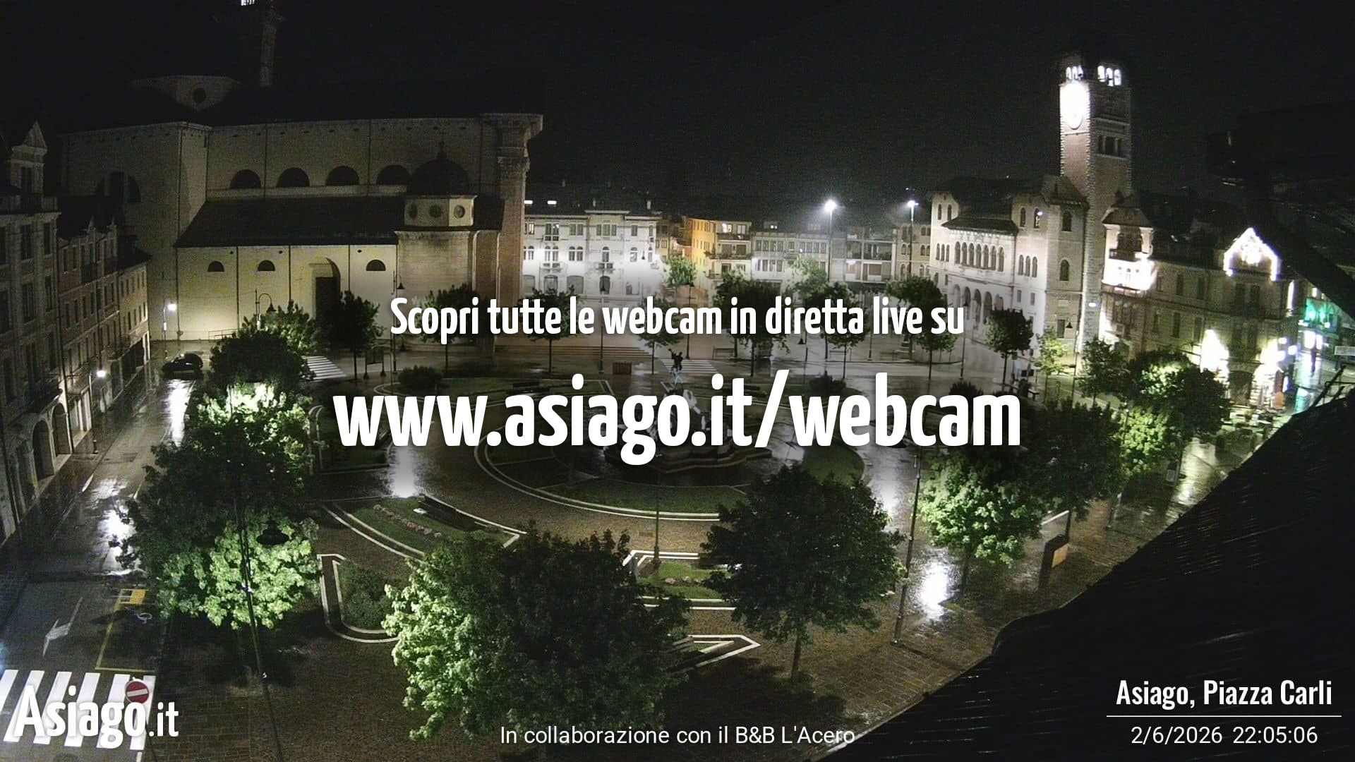 immagine della webcam nei dintorni di Conco: webcam Asiago