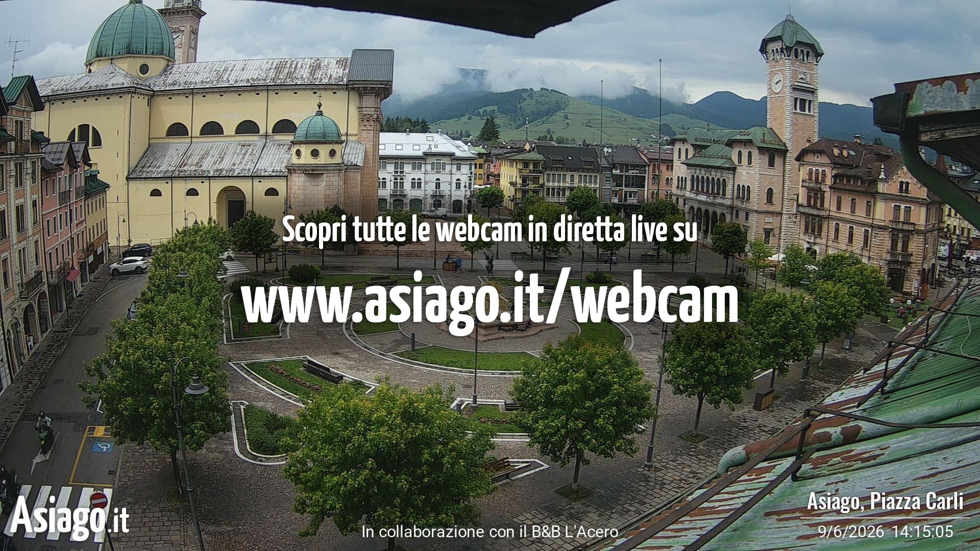 immagine della webcam nei dintorni di Arsiero: webcam Asiago