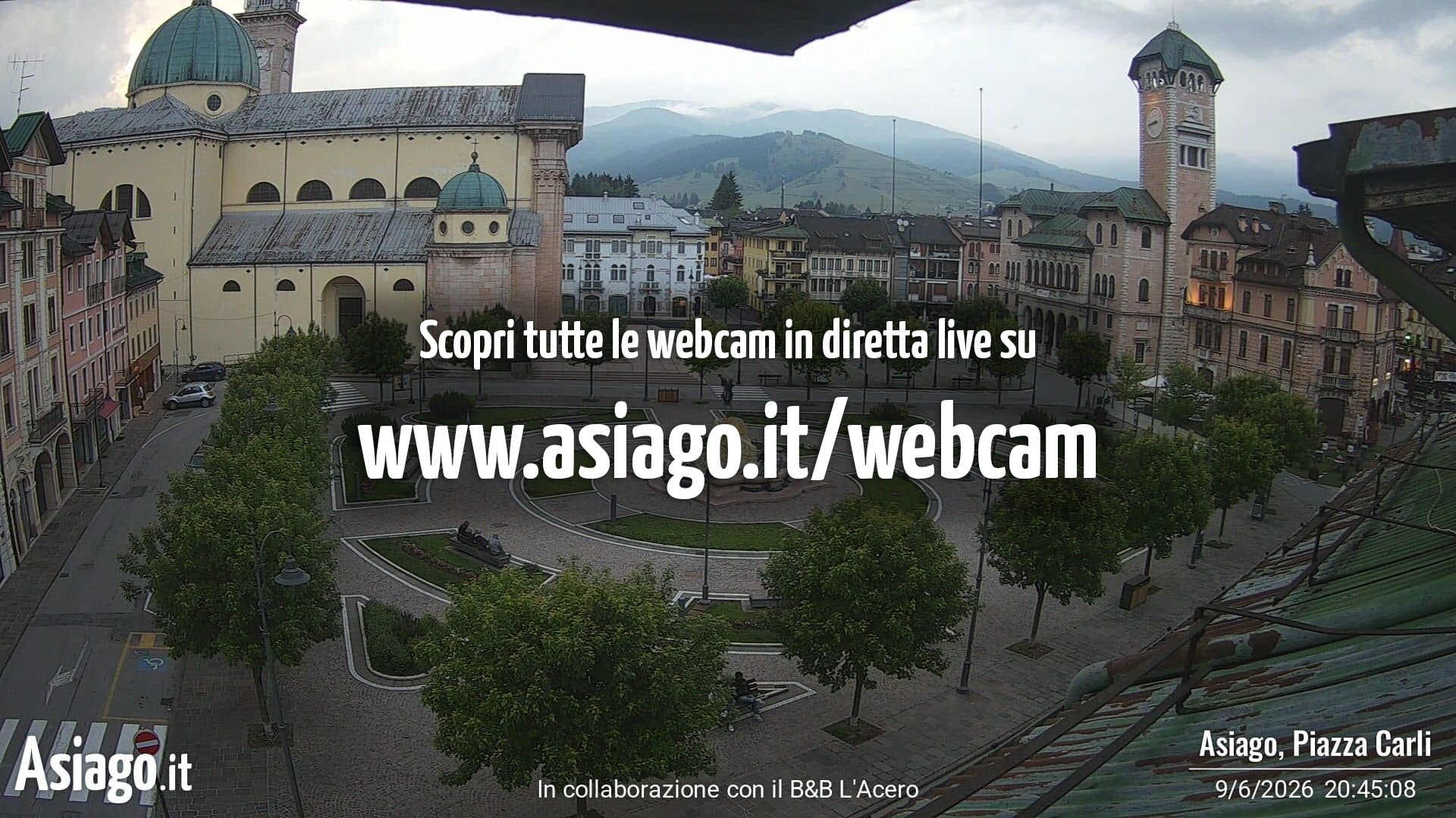 immagine della webcam nei dintorni di Tonezza del Cimone: webcam Asiago