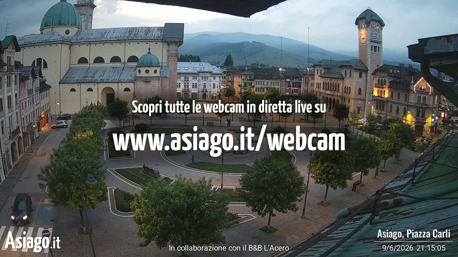 immagine della webcam nei dintorni di Lavarone: webcam Asiago