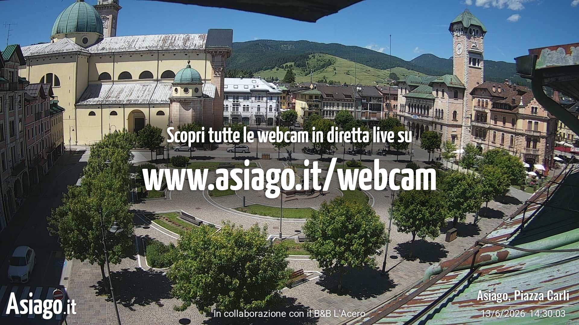 immagine della webcam nei dintorni di Lastebasse: webcam Asiago