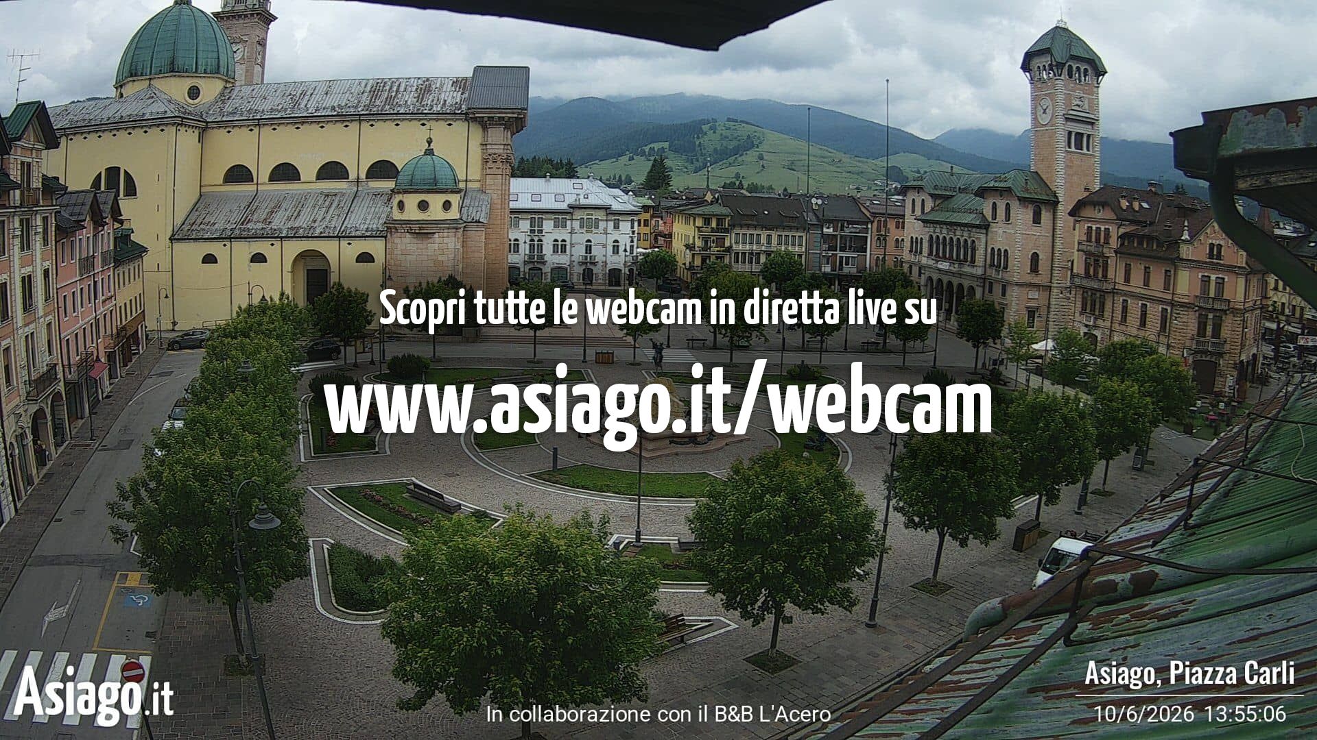 immagine della webcam nei dintorni di Foza: webcam Asiago