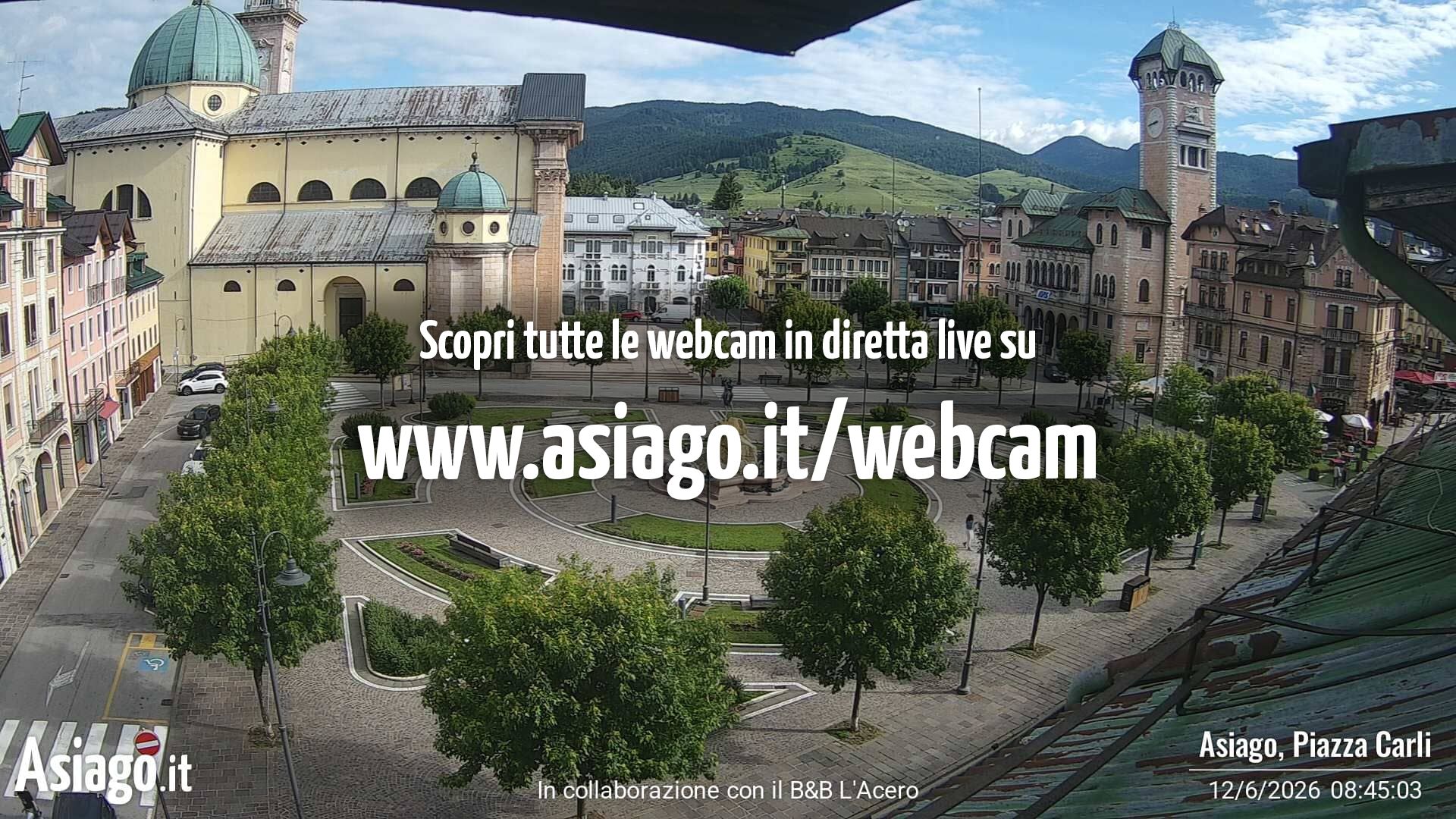 immagine della webcam nei dintorni di Conco: webcam Asiago