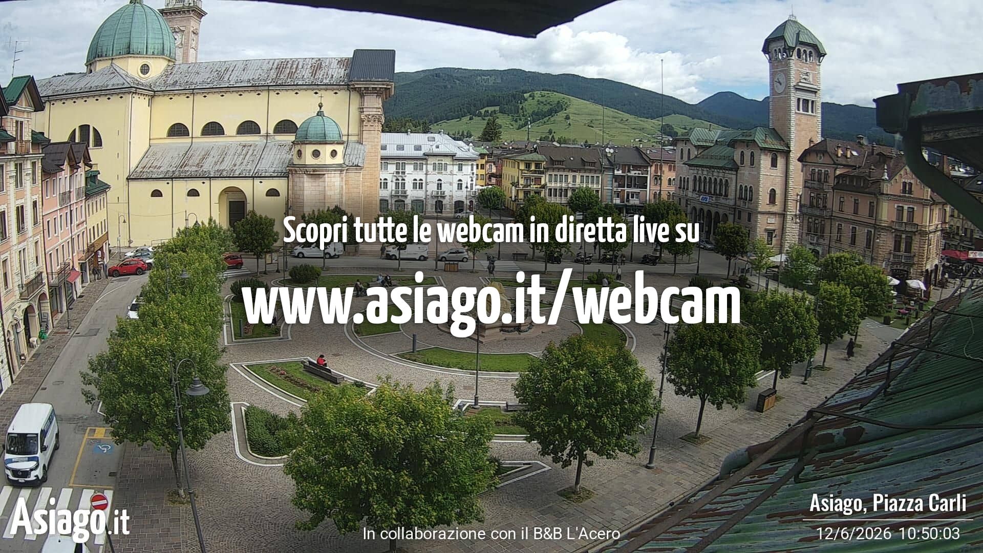 immagine della webcam nei dintorni di Conco: webcam Asiago