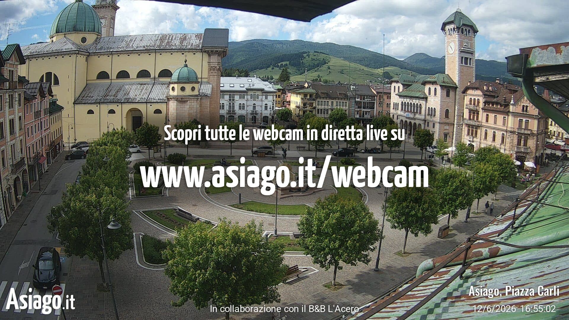 immagine della webcam nei dintorni di Conco: webcam Asiago