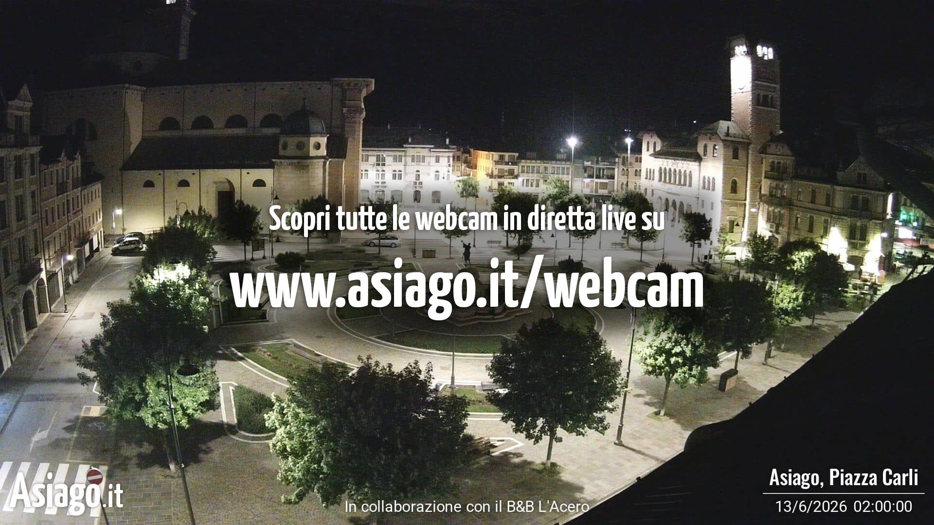 immagine della webcam nei dintorni di Conco: webcam Asiago