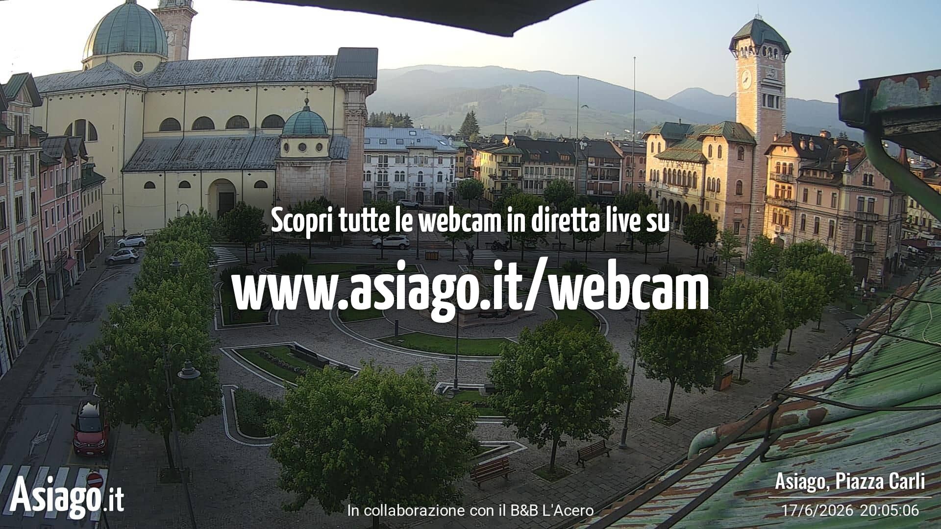 immagine della webcam nei dintorni di Cismon del Grappa: webcam Asiago