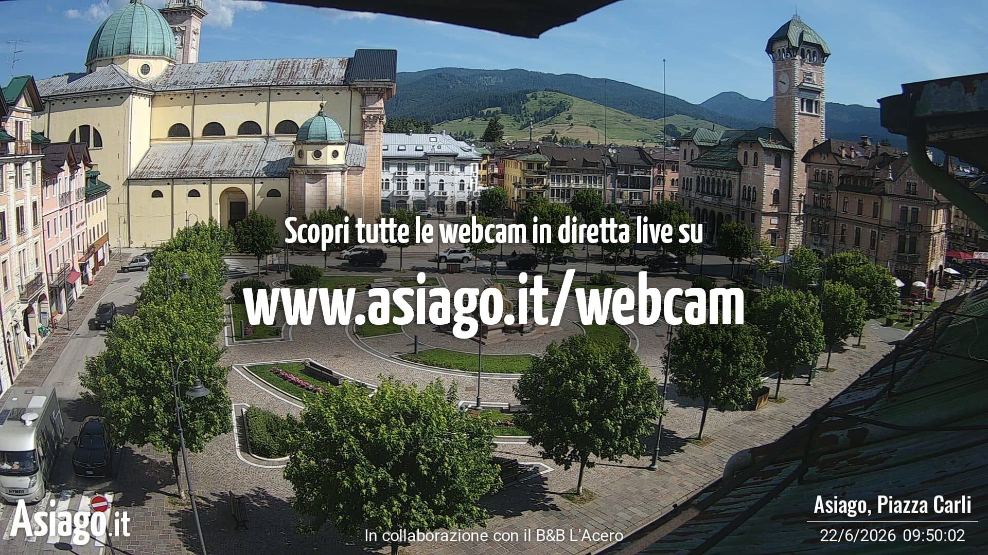 immagine della webcam nei dintorni di Bassano del Grappa: webcam Asiago
