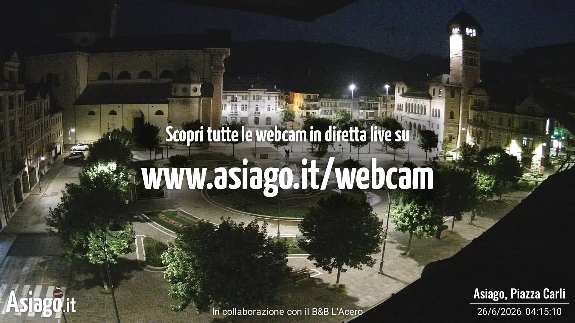 immagine della webcam nei dintorni di Lavarone: webcam Asiago