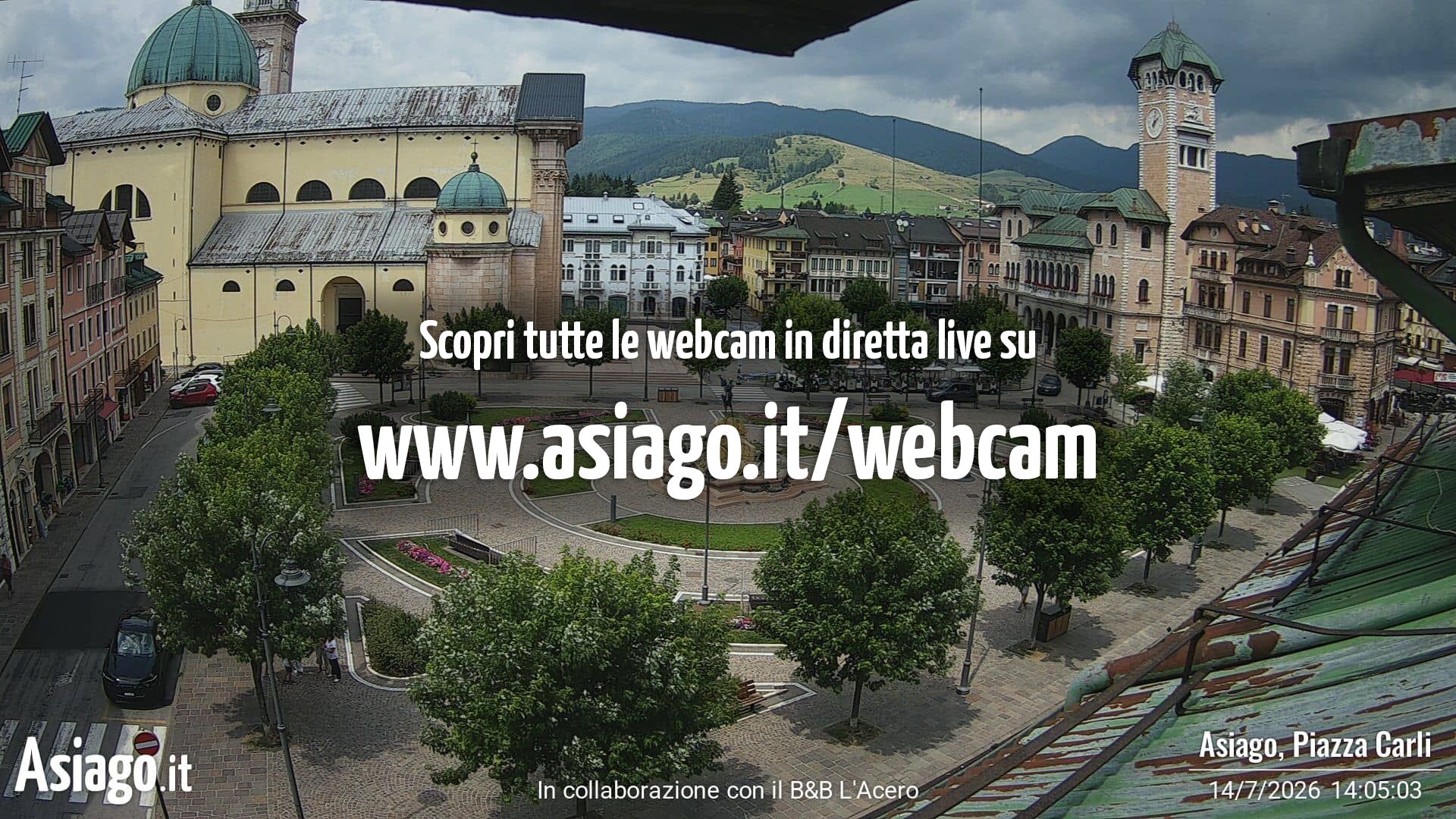 immagine della webcam nei dintorni di Borso del Grappa: webcam Asiago