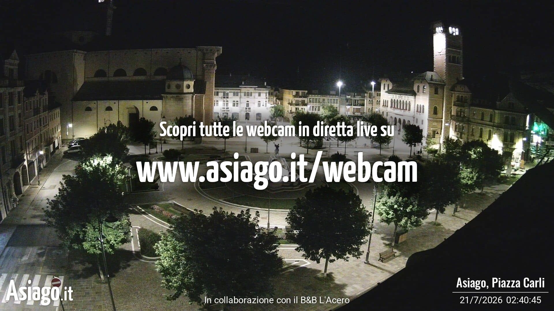 immagine della webcam nei dintorni di Tonezza del Cimone: webcam Asiago