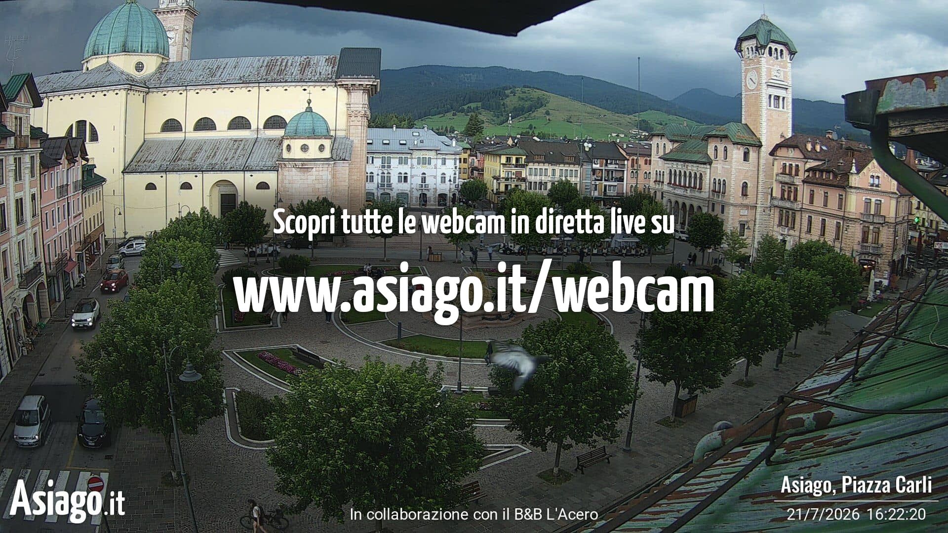 immagine della webcam nei dintorni di Conco: webcam Asiago