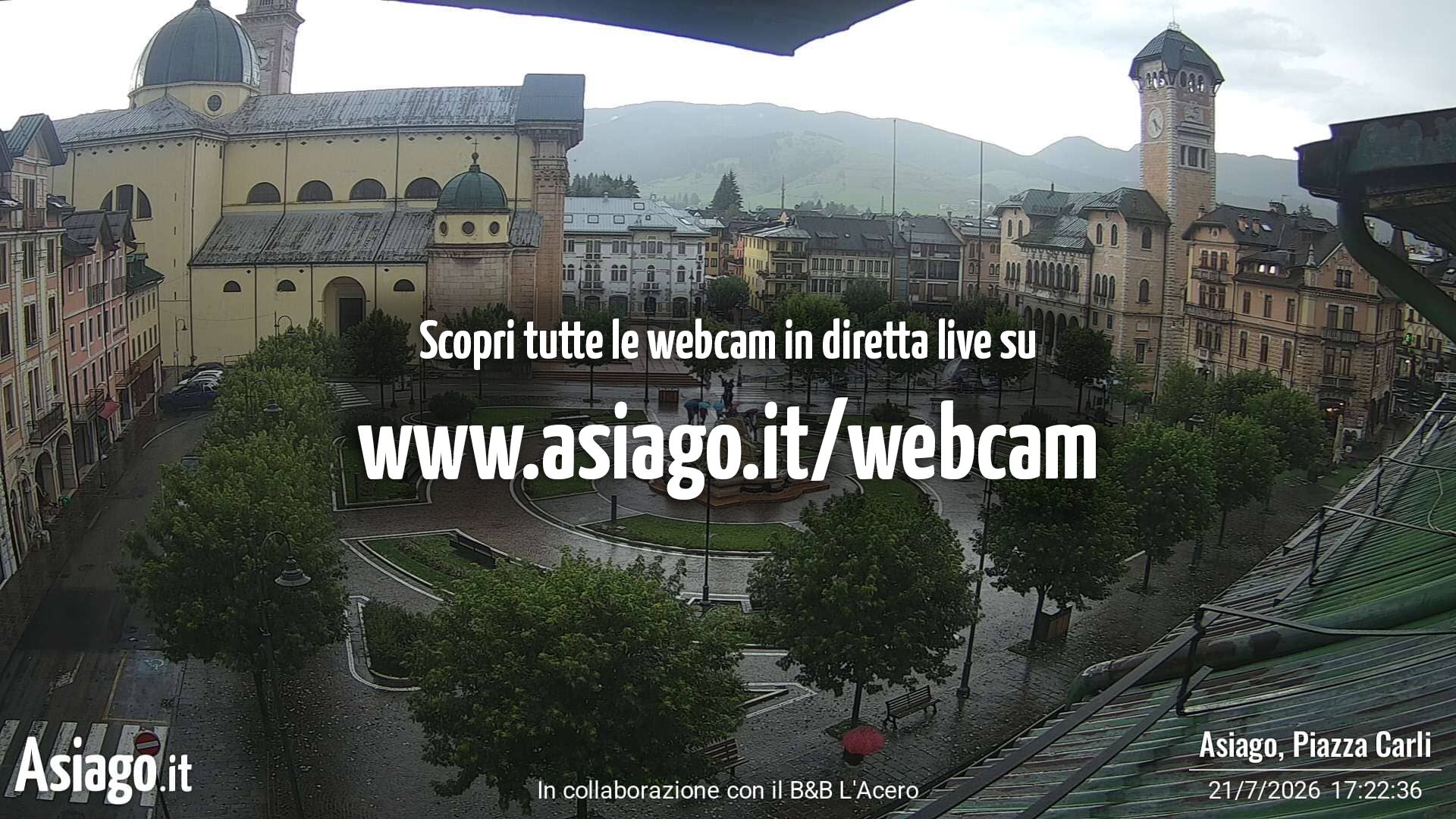 immagine della webcam nei dintorni di Castello Tesino: webcam Asiago