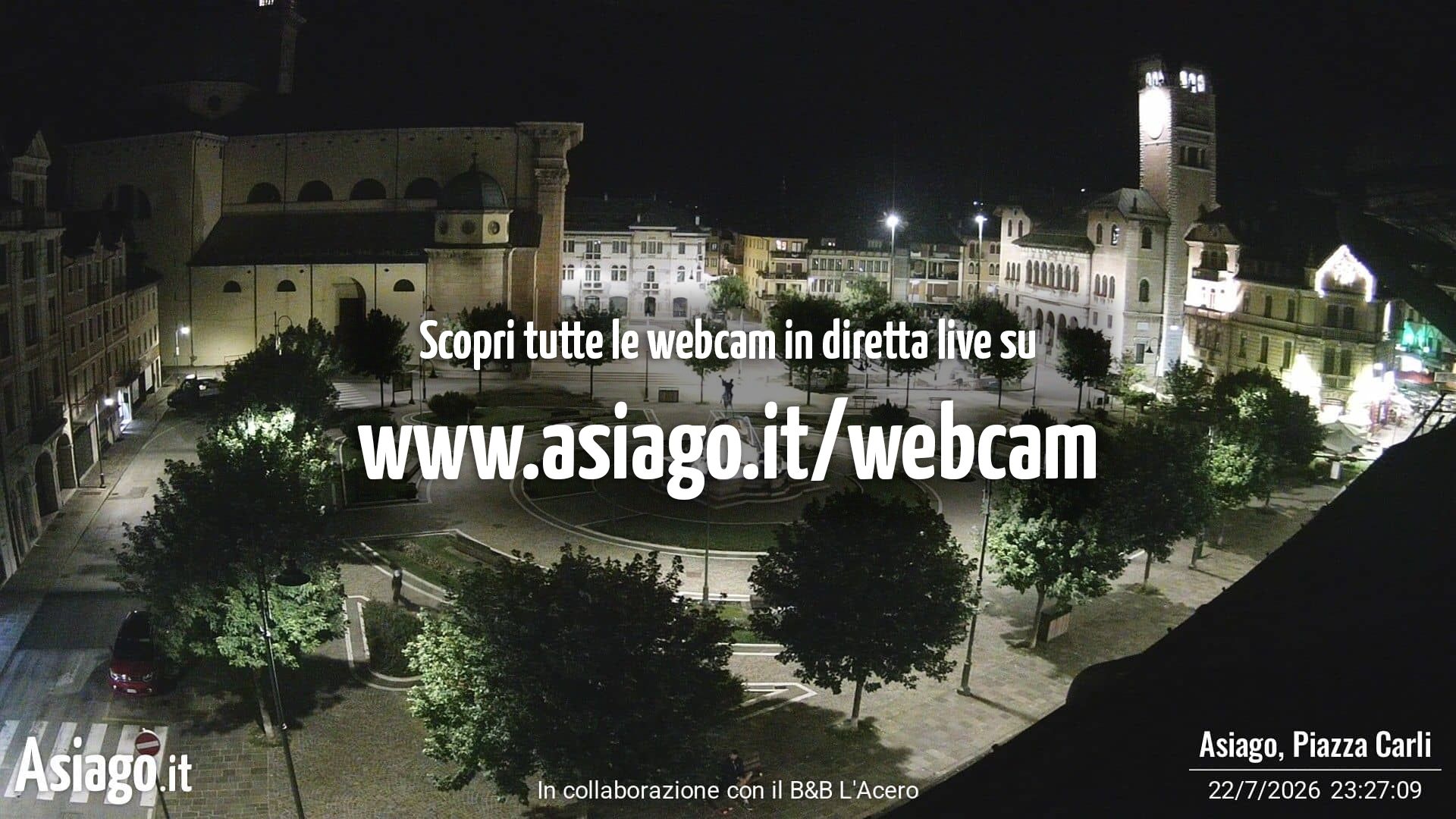 immagine della webcam nei dintorni di Tonezza del Cimone: webcam Asiago