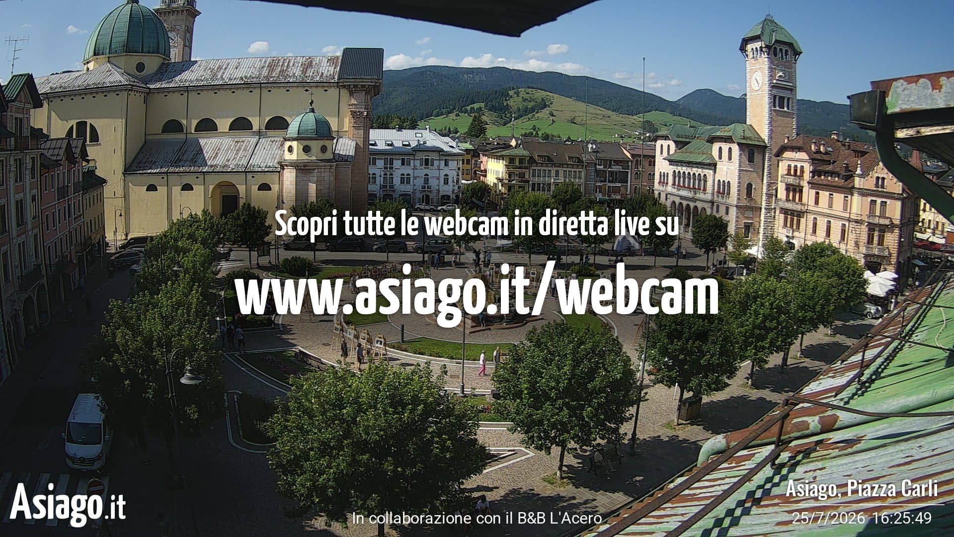immagine della webcam nei dintorni di Salcedo: webcam Asiago