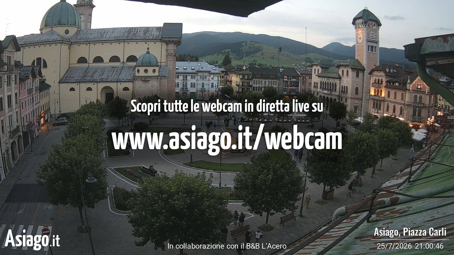 immagine della webcam nei dintorni di Cartigliano: webcam Asiago