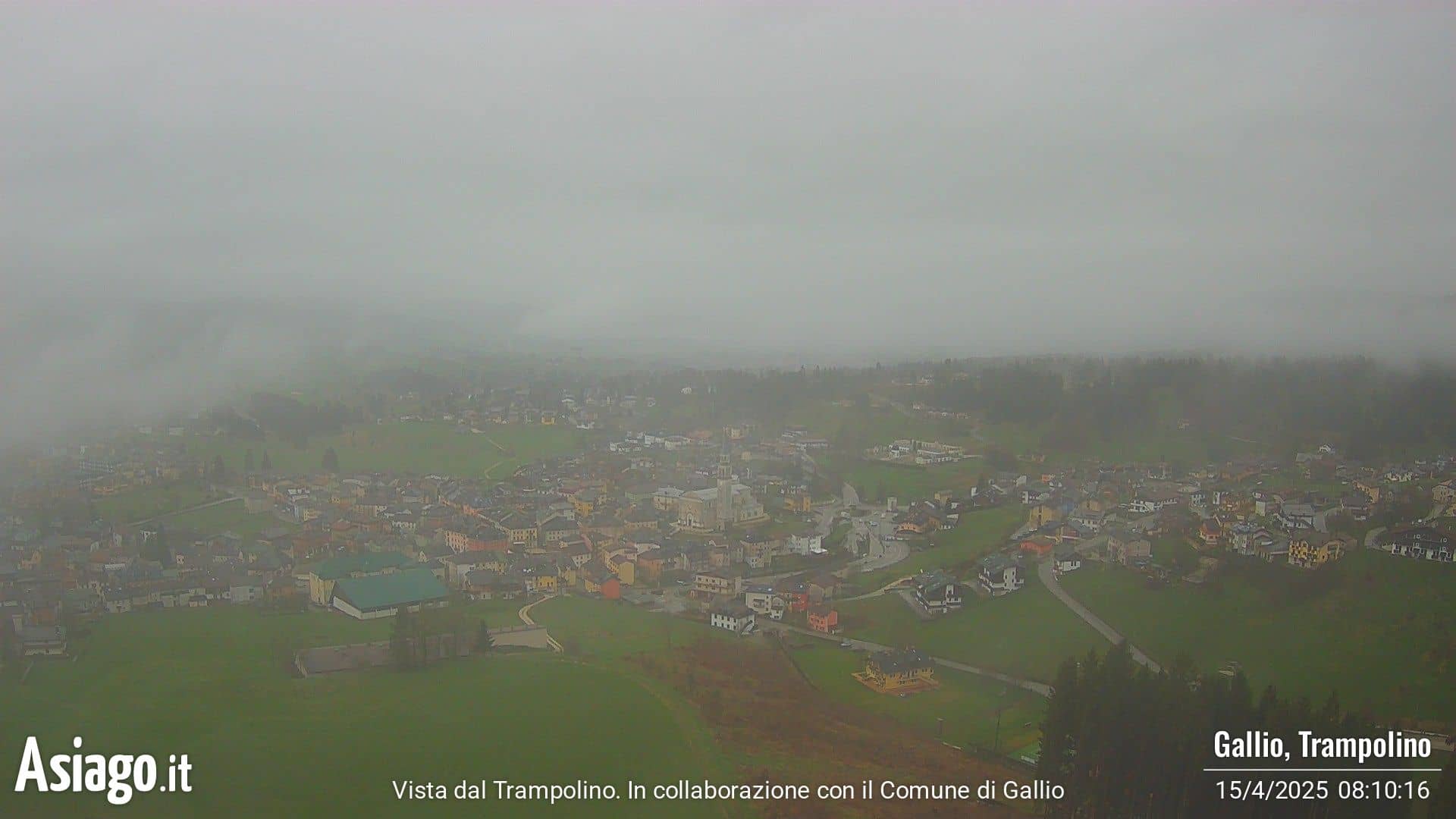 Webcam Gallio panorama