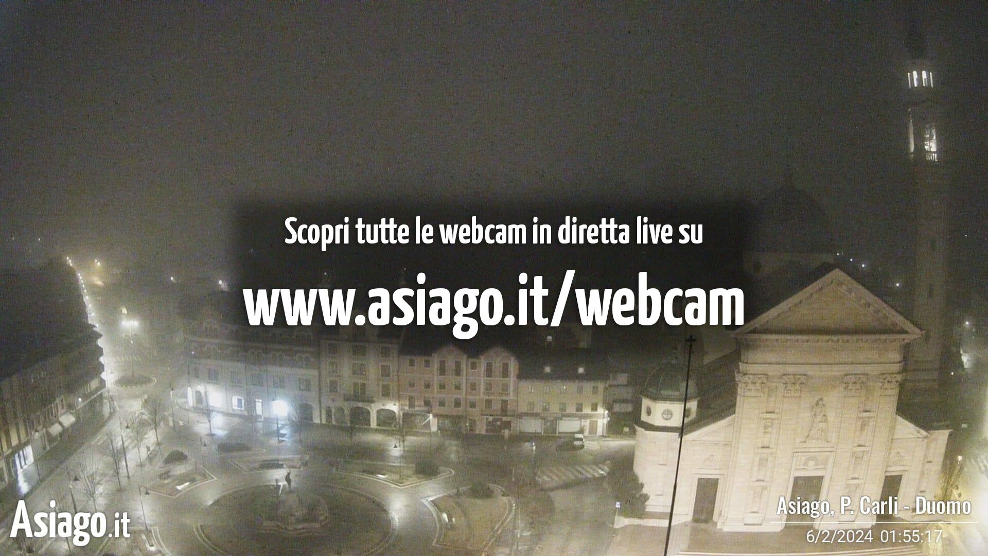 Webcam live su Piazza Carli, Duomo San Matteo e dintorni di Asiago Webcam live su Piazza Carli, Duomo San Matteo e dintorni di Asiago