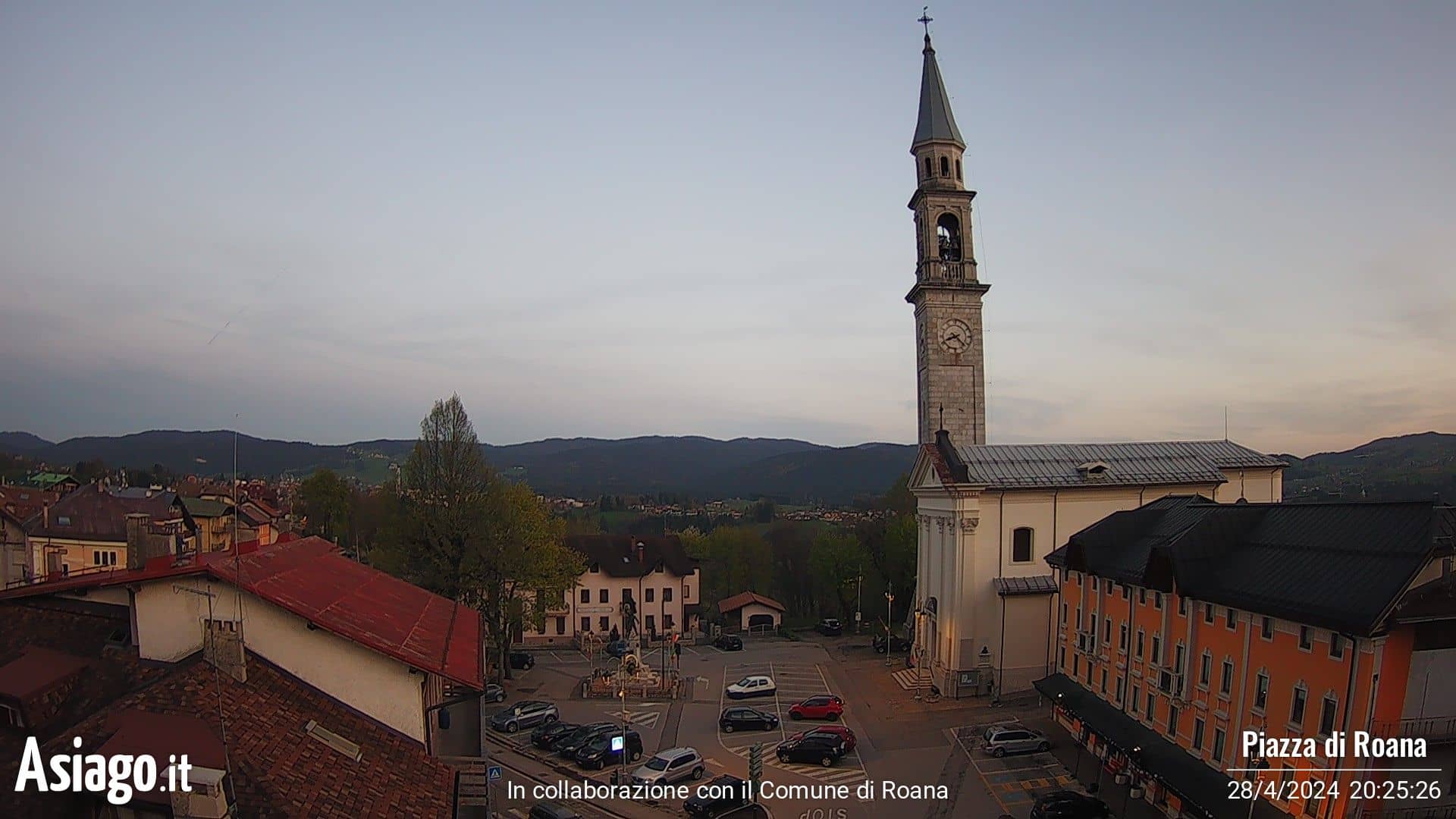 Webcam live sulla Piazza di Roana - Altopiano di A