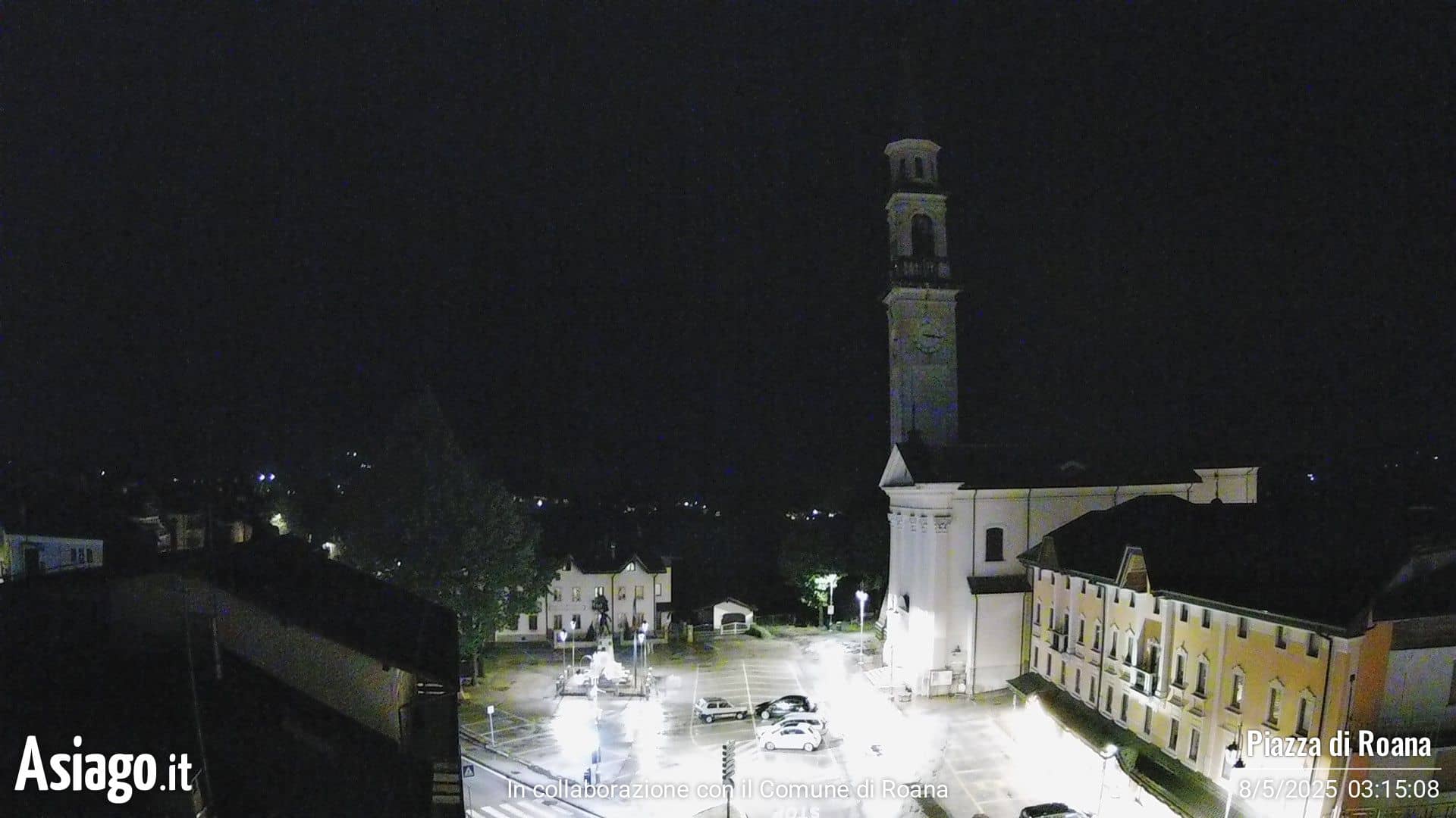 Webcam live sulla Piazza di Roana - Altopiano di A