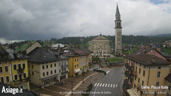 Webcam live piazza Gallio
