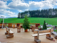 Angolo relax sulla terrazza