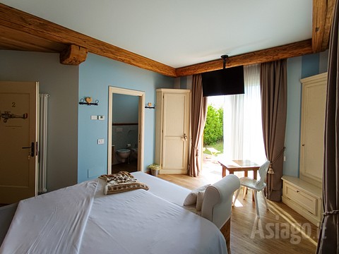 Le camere del B&B Aeroporto di Asiago
