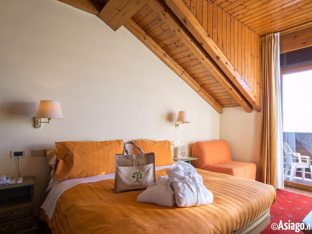 Wellness & Relax Hotel Erica Asiago, foto e descrizione Camere