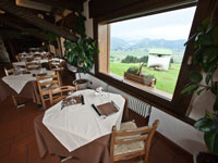 Sala da pranzo con vista panoramica