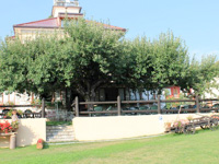 Dal giardino dell'Hotel Ristorante Villa Ciardi