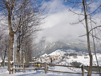 Paesaggio inverno foza