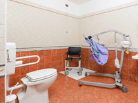 Bagno attrezzato per disabili