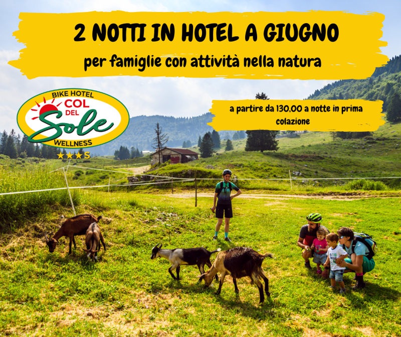 2 notti in hotel ad asiago