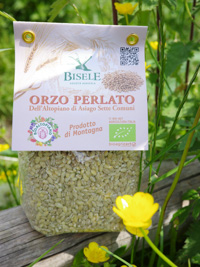 Orzo perlato biologico della Società Agricola Bisele