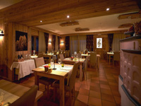 La sala da pranzo del Ristorante Pennar