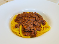 Bigoli caserecci al ragù