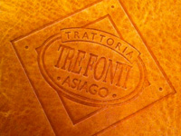 Menu Ristorante Tre Fonti Asiago