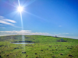 Pascoli sul Monte Corno