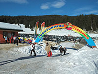 Campomulo parco giochi sulla neve ingresso