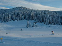 Veduta panoramica piste campomulo