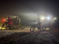 Escursione in notturna in E-bike